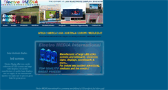 Desktop Screenshot of electromedia-intl.com